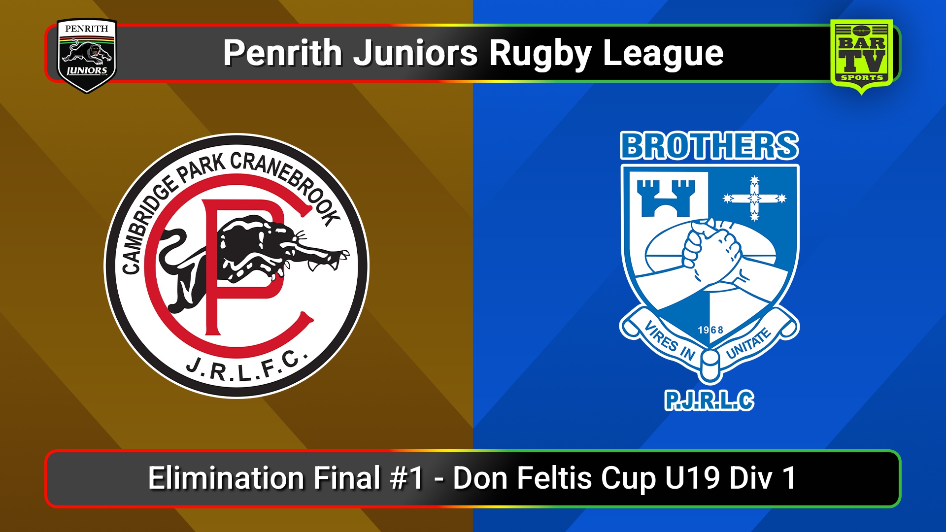 250824-video-Penrith & District Junior Rugby League Elimination Final #1 - Don Feltis Cup U19 Div 1 - Cambridge Park v Brothers Slate Image