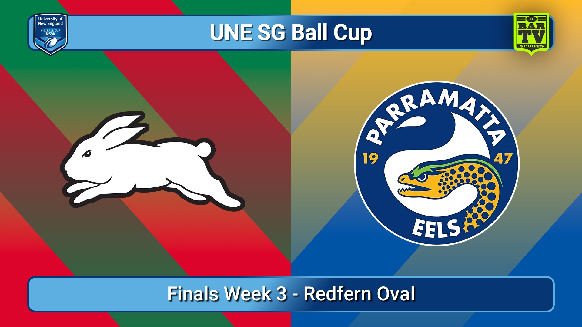 250427-video-UNE SG Ball Cup Finals Week 3 - South Sydney Rabbitohs v Parramatta Eels Slate Image