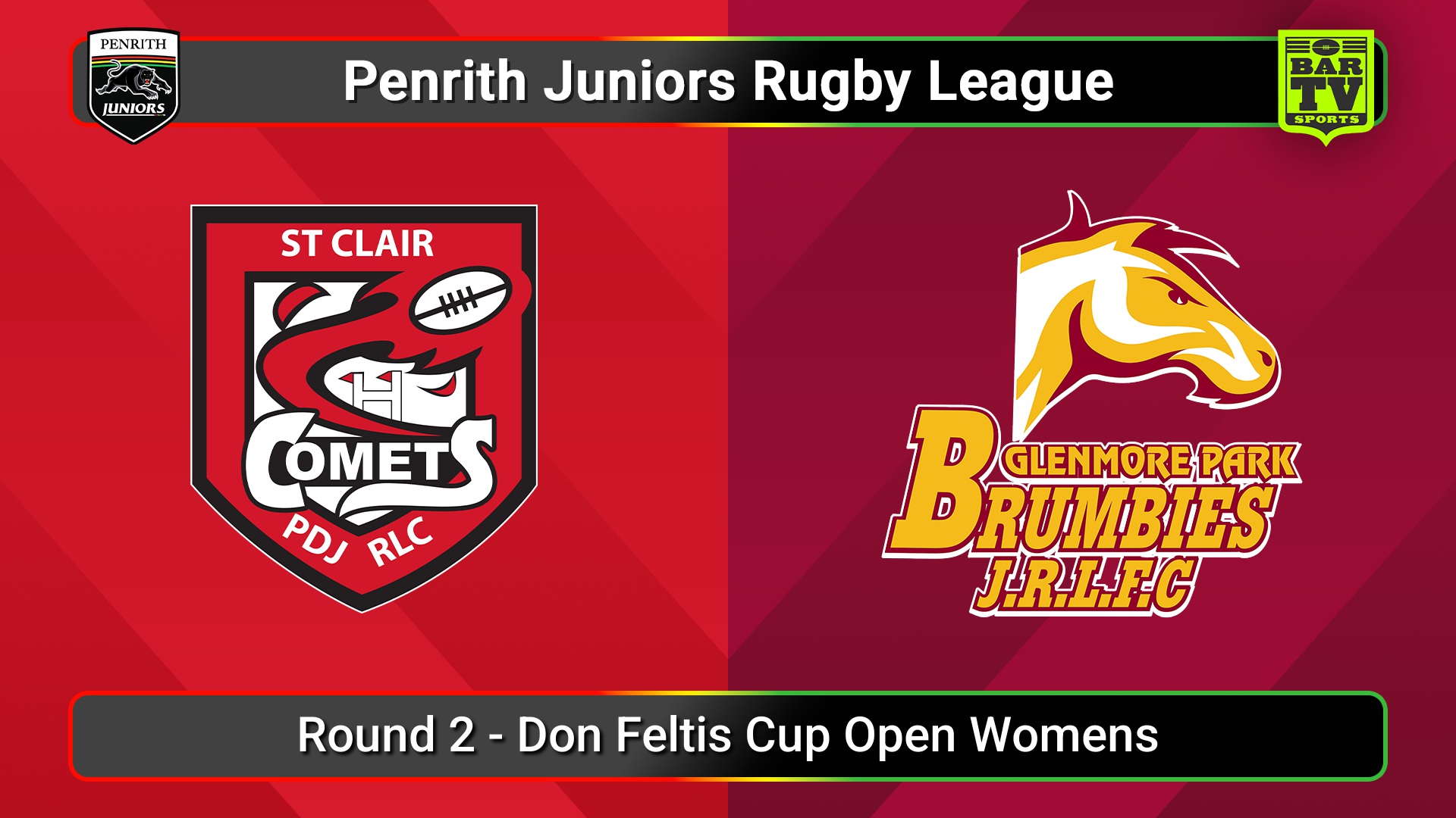 250413-video-Penrith & District Junior Rugby League Round 2 - Don Feltis Cup Open Womens - St Clair v Glenmore Park Slate Image