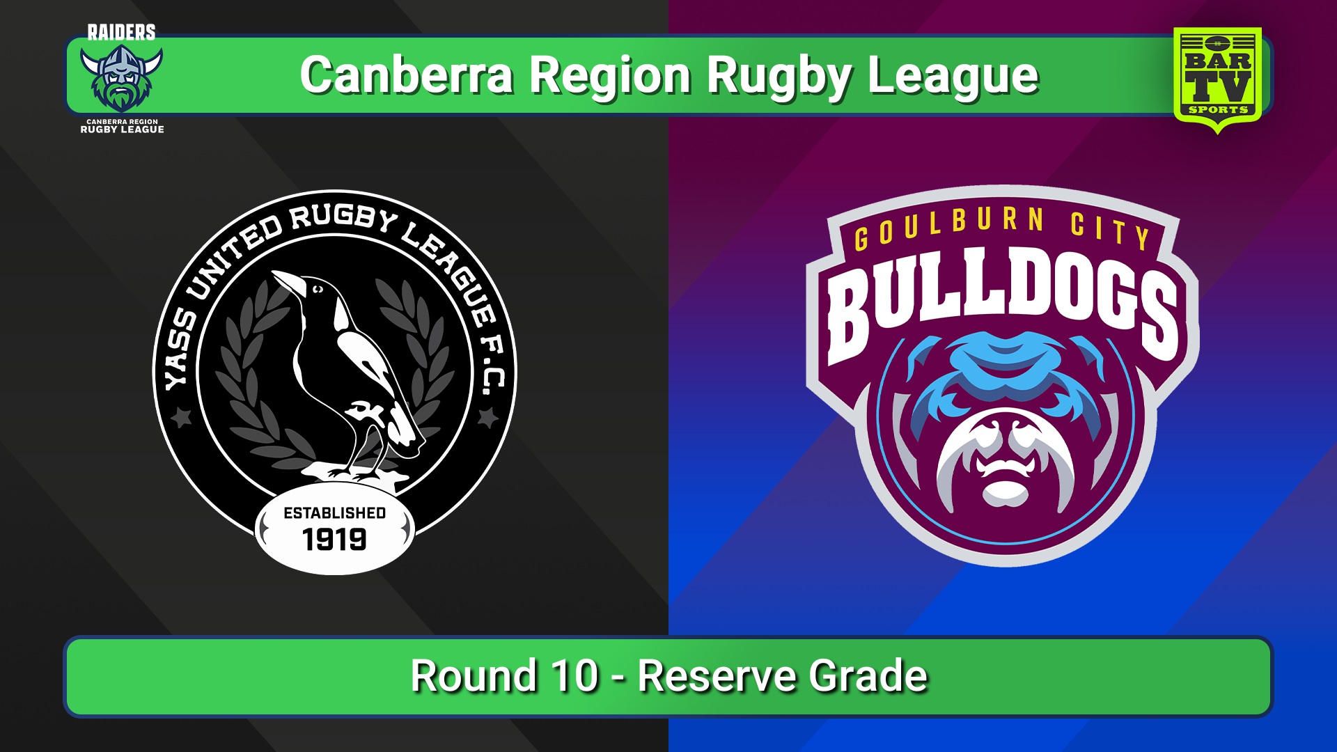 250621-video-Canberra Round 10 - Reserve Grade - Yass Magpies v Goulburn City Bulldogs Slate Image