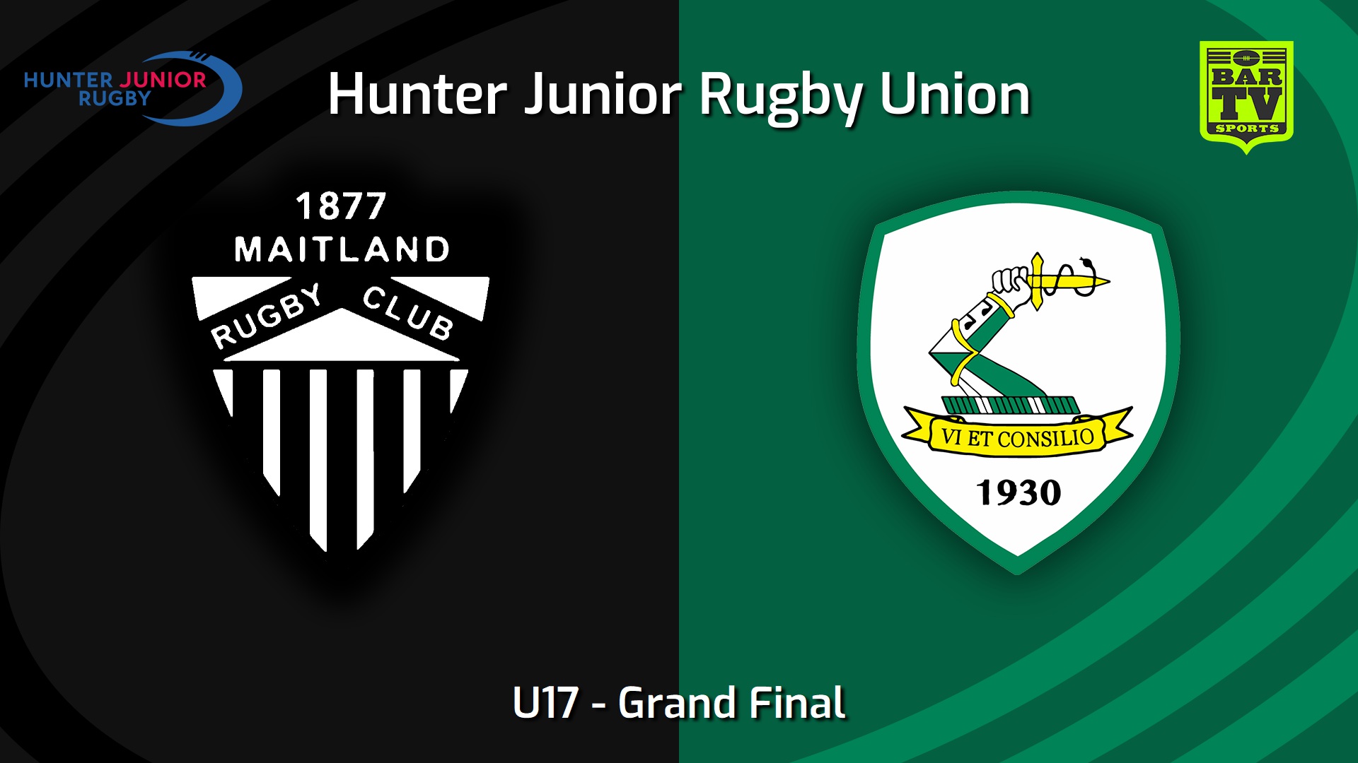 240830-video-Hunter Junior Rugby Union Grand Final - U17 - Maitland v Merewether Carlton Slate Image