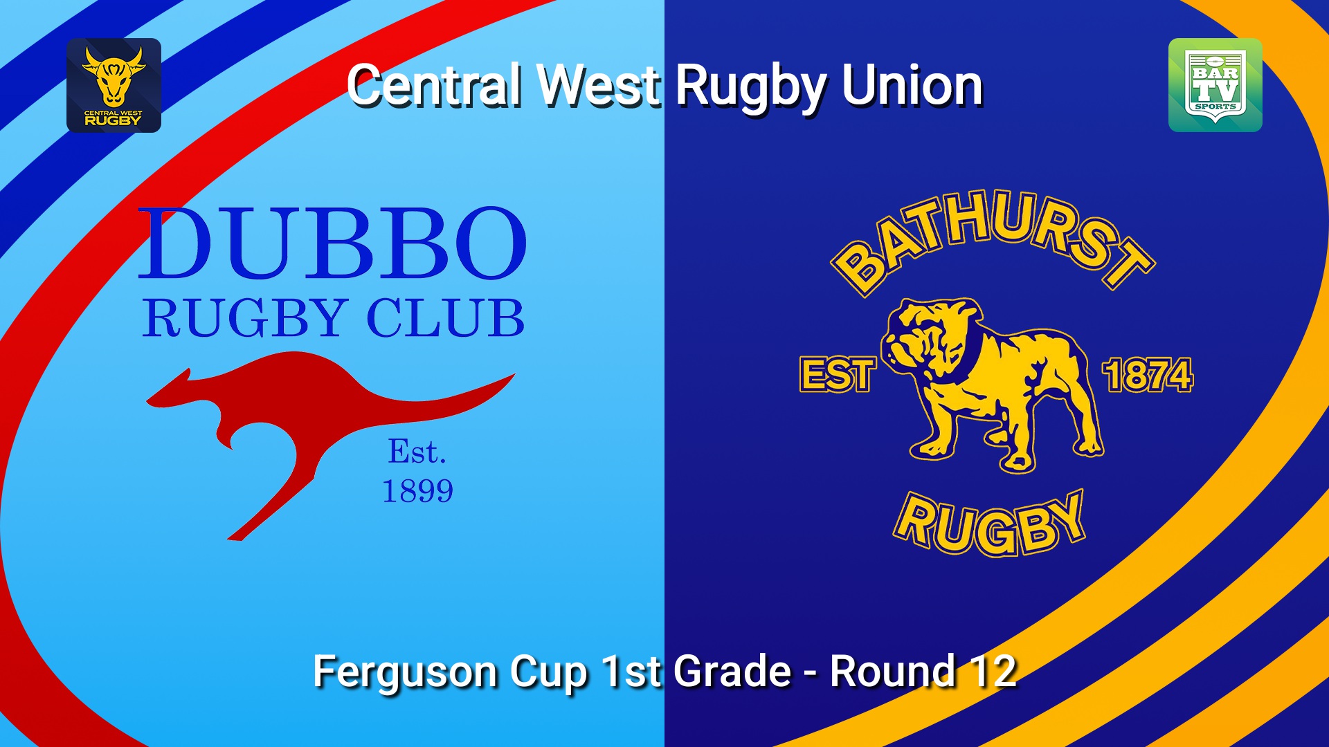 260725-video-Central West Rugby Round 12 - Ferguson Cup 1st Grade - Dubbo Roos v Bathurst Bulldogs Slate Image