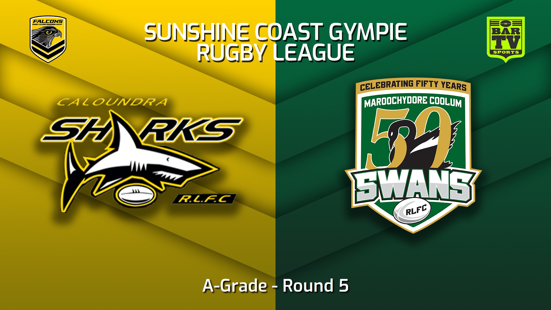 230506-Sunshine Coast RL Round 5 - A-Grade - Caloundra Sharks v Maroochydore Swans Slate Image