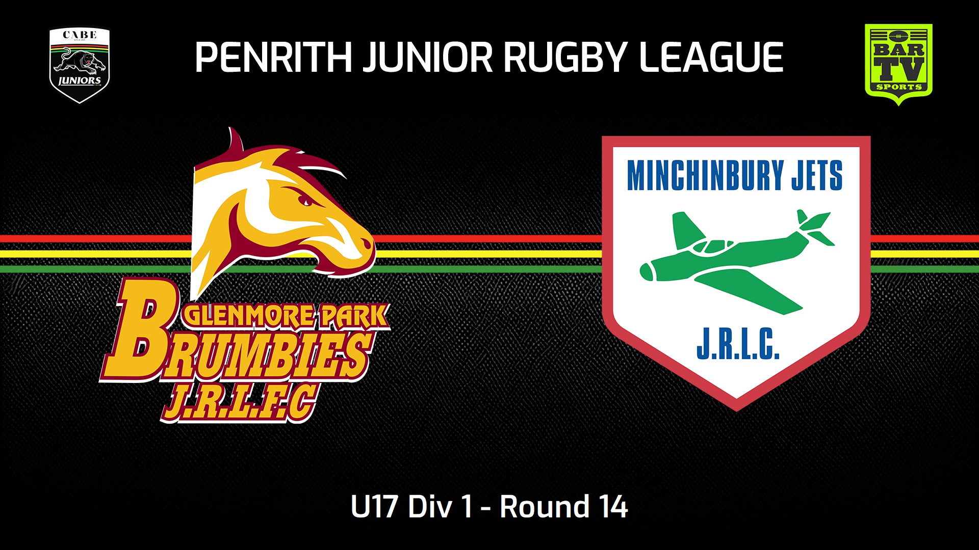 230730-Penrith & District Junior Rugby League Round 14 - U17 Div 1 - Glenmore Park Brumbies v Minchinbury Slate Image