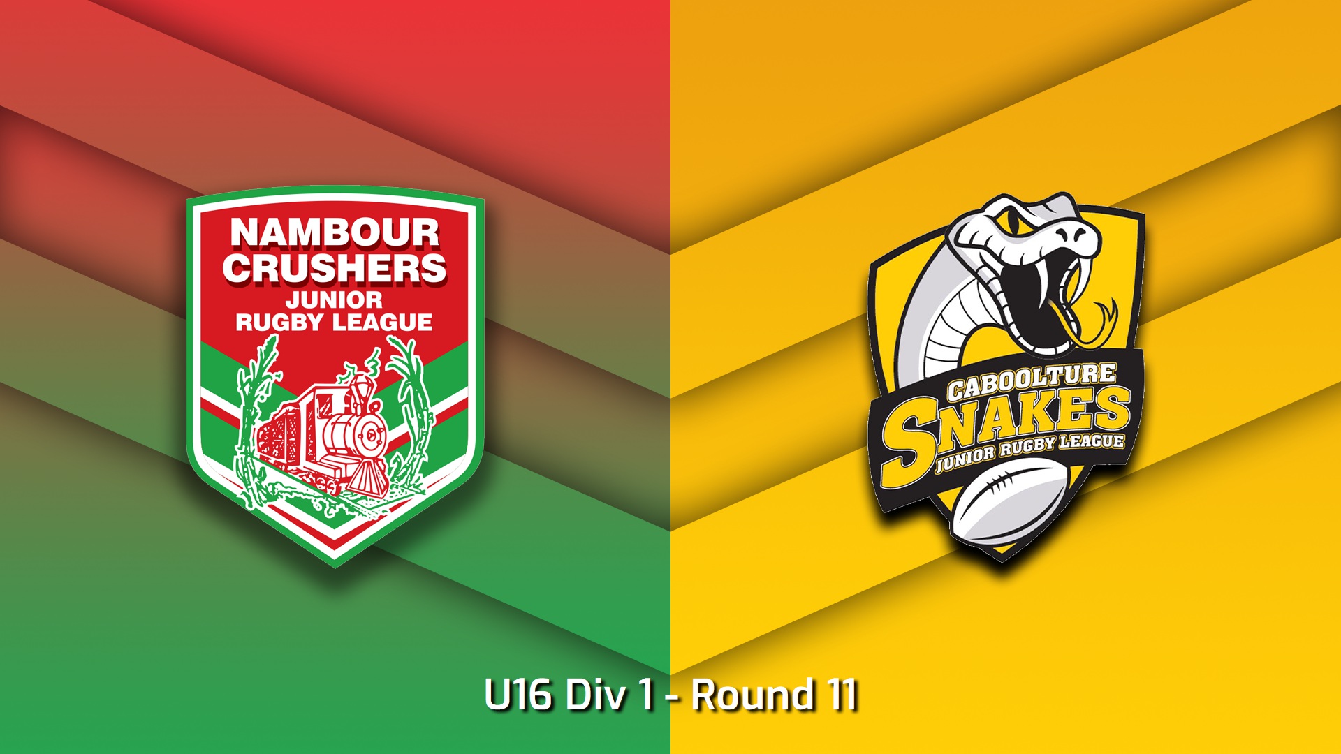 230623-Sunshine Coast Junior Rugby League Round 11 - U16 Div 1 - Nambour Crushers JRL v Caboolture Snakes JRL Slate Image