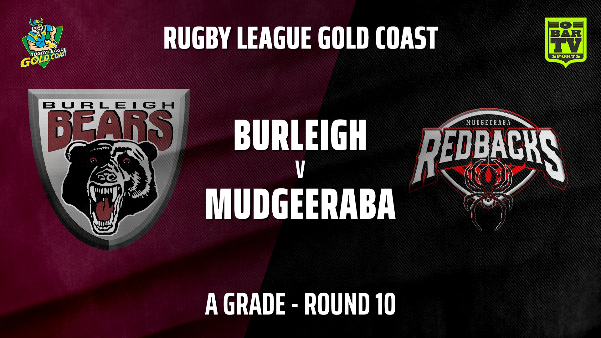 210718-Gold Coast Round 10 - A Grade - Burleigh Bears v Mudgeeraba Redbacks Slate Image