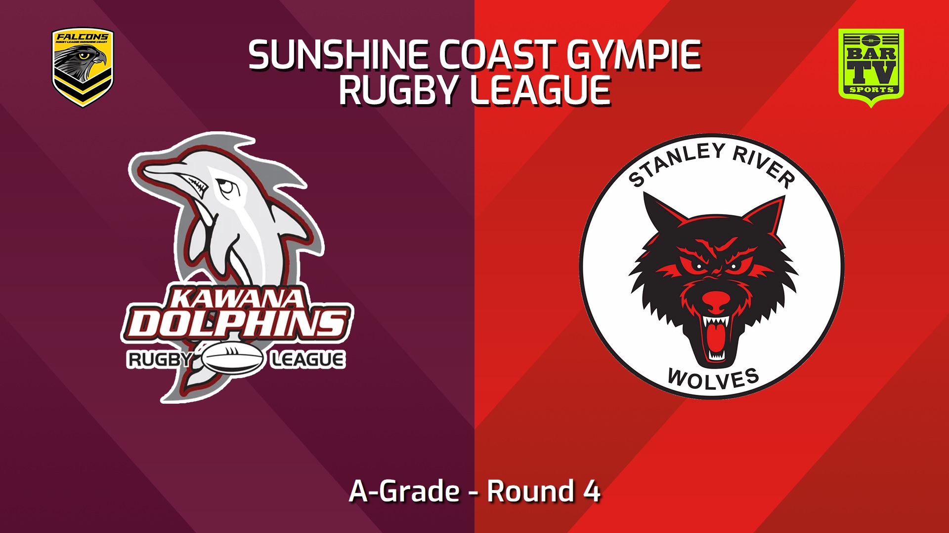 240427-video-Sunshine Coast RL Round 4 - A-Grade - Kawana Dolphins v Stanley River Wolves Slate Image