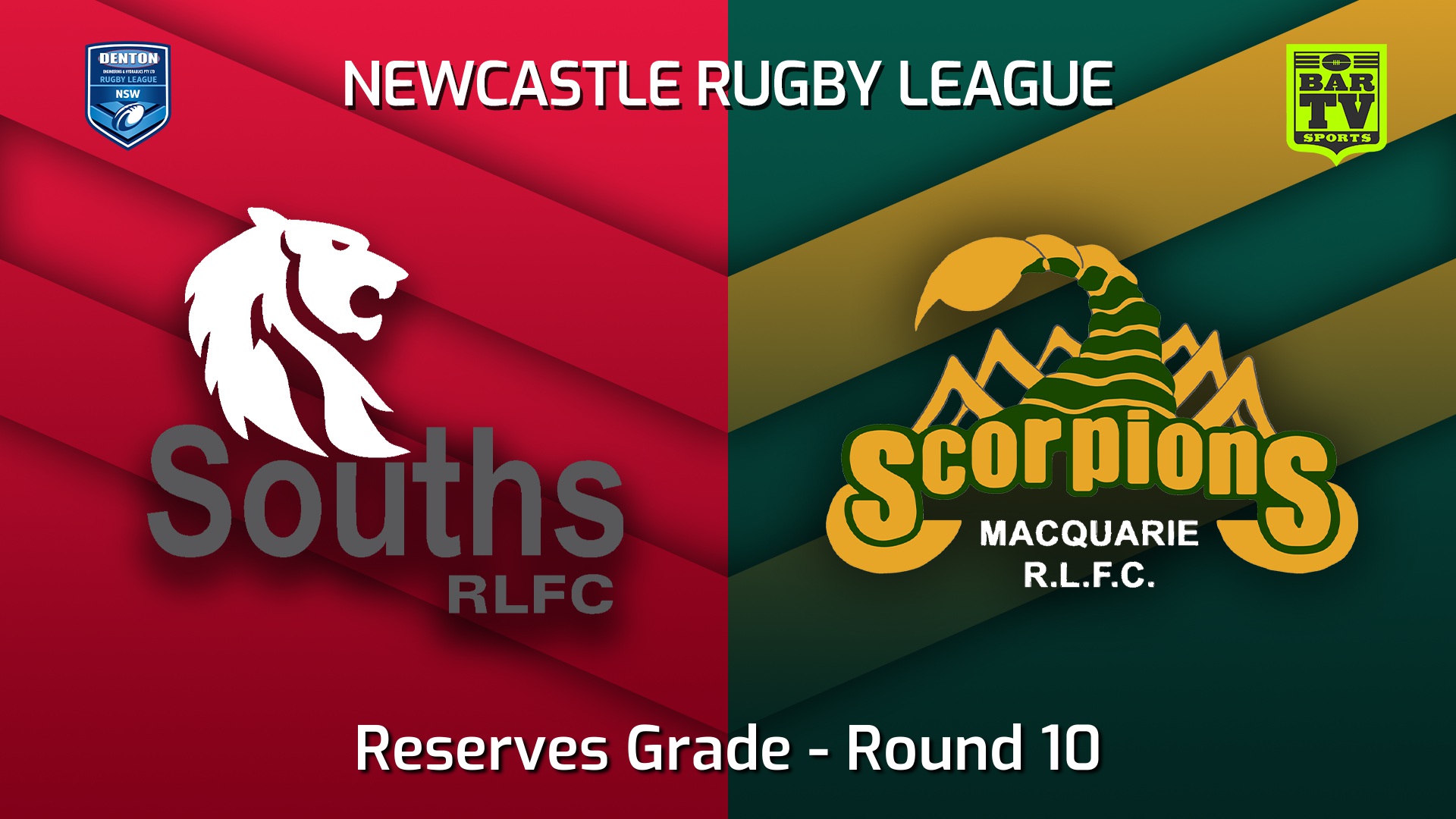 220605-Newcastle Round 10 - Reserve Grade - South Newcastle Lions v Macquarie Scorpions Slate Image