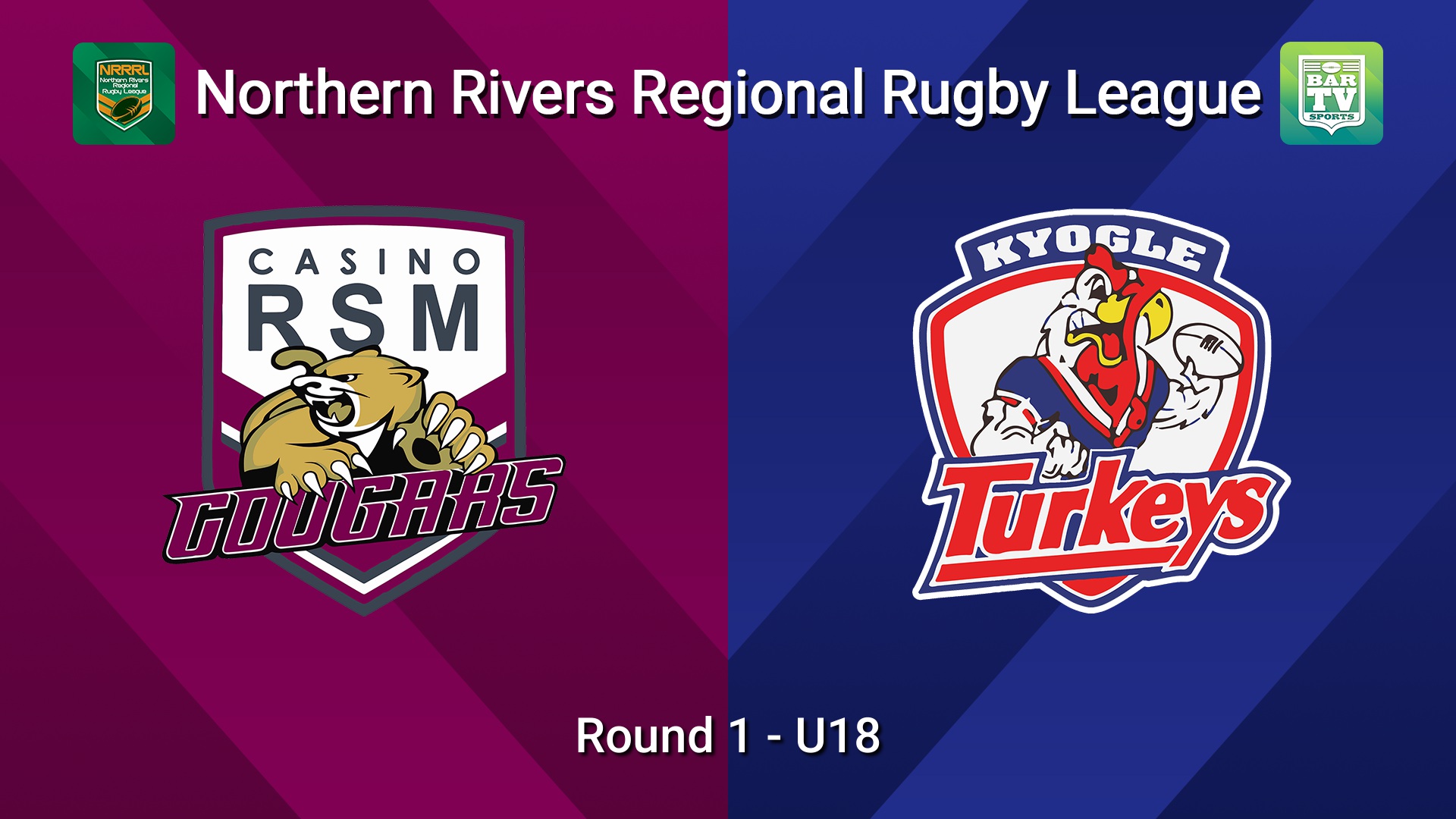 260411-video-Northern Rivers Round 1 - U18 - Casino RSM Cougars v Kyogle Turkeys Slate Image