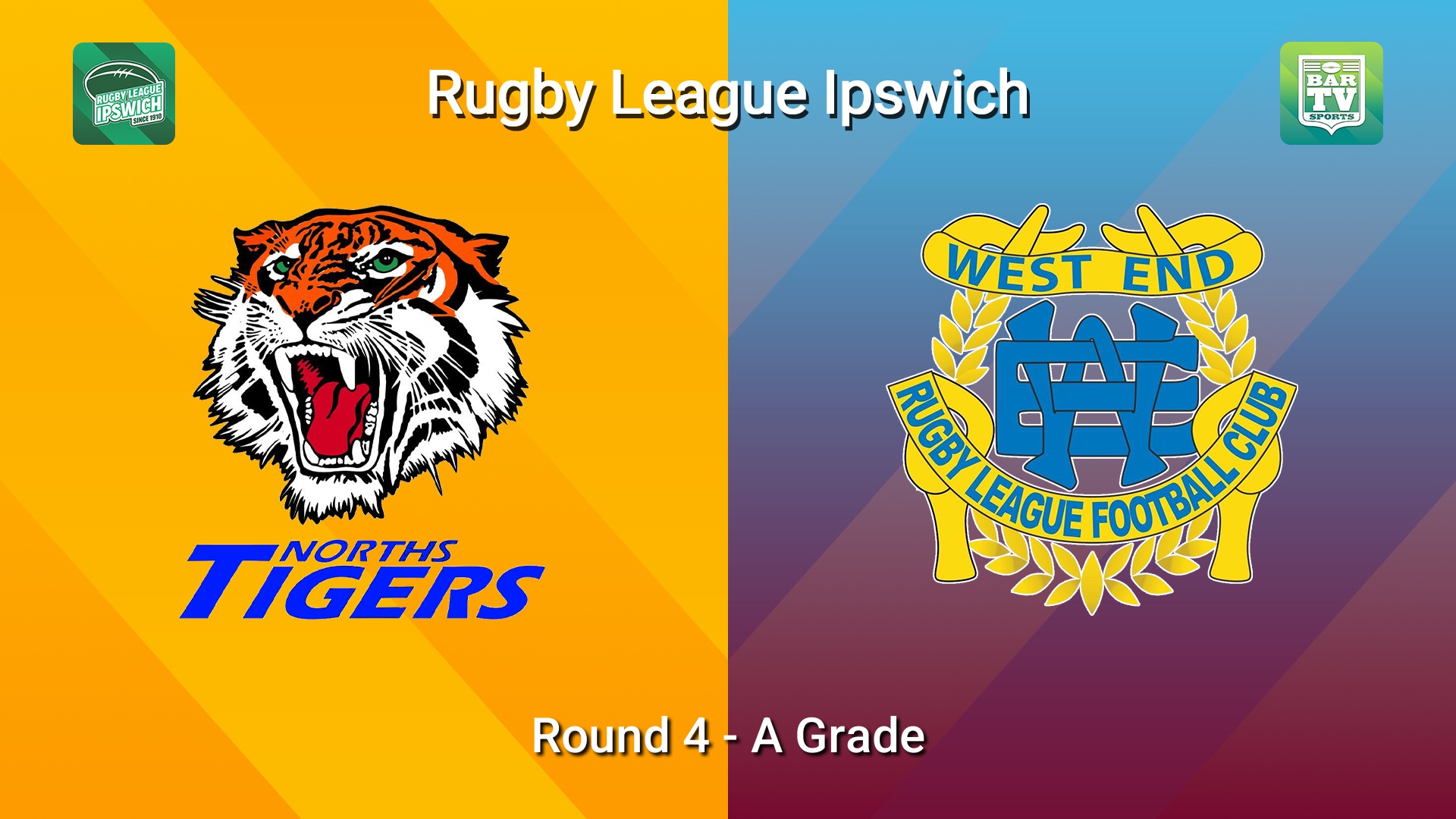 260419-video-Rugby League Ipswich Round 4 - A Grade - Norths Tigers v West End Slate Image
