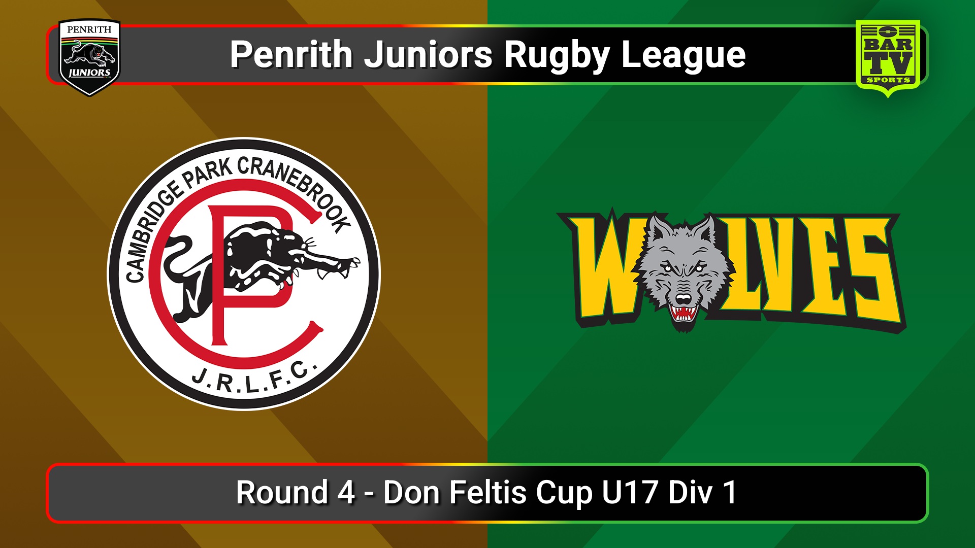 250503-video-Penrith & District Junior Rugby League Round 4 - Don Feltis Cup U17 Div 1 - Cambridge Park v Windsor Wolves Slate Image