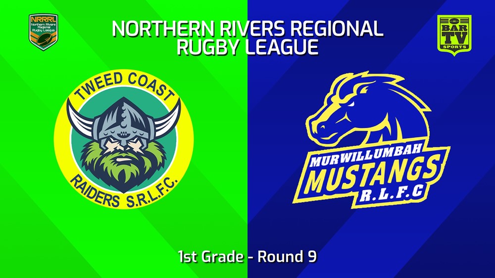240602-video-Northern Rivers Round 9 - 1st Grade - Tweed Coast Raiders v Murwillumbah Mustangs Slate Image