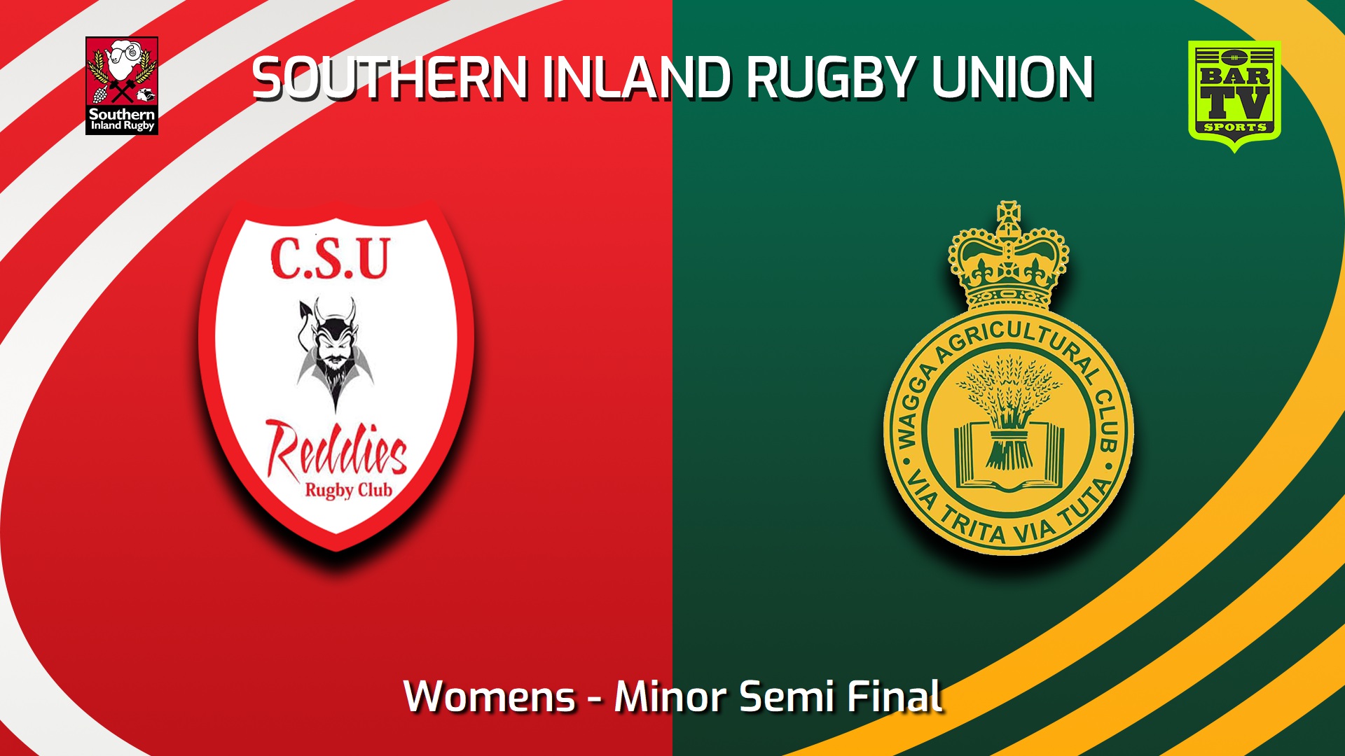 230729-Southern Inland Rugby Union Minor Semi Final - Womens - CSU Reddies v Wagga Agricultural College Slate Image