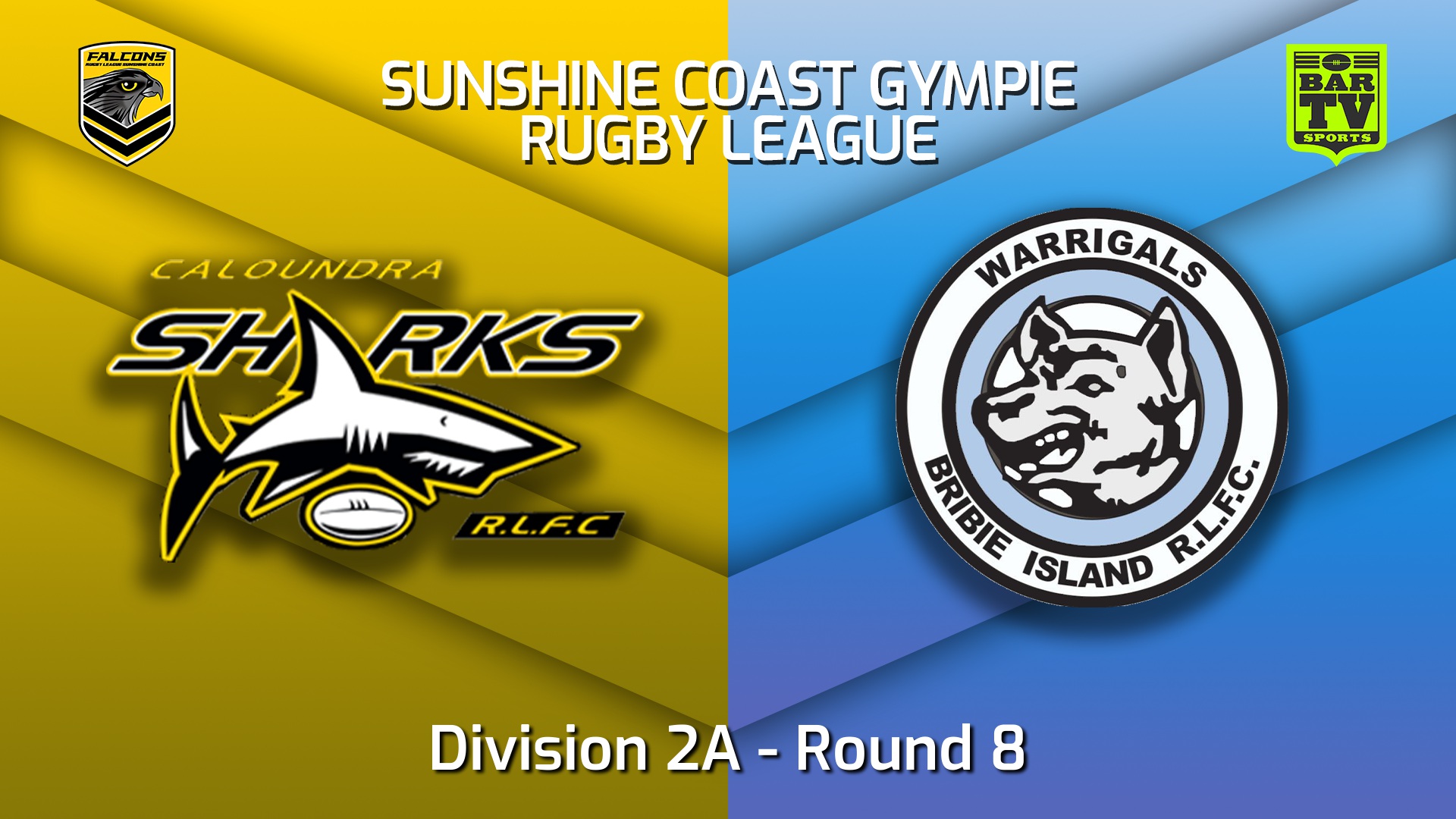 220612-Sunshine Coast RL Round 8 - Division 2A - Caloundra Sharks v Bribie Island Warrigals Slate Image