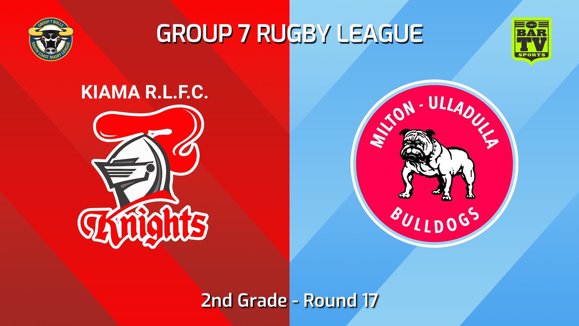 240811-video-South Coast Round 17 - 2nd Grade - Kiama Knights v Milton-Ulladulla Bulldogs Slate Image