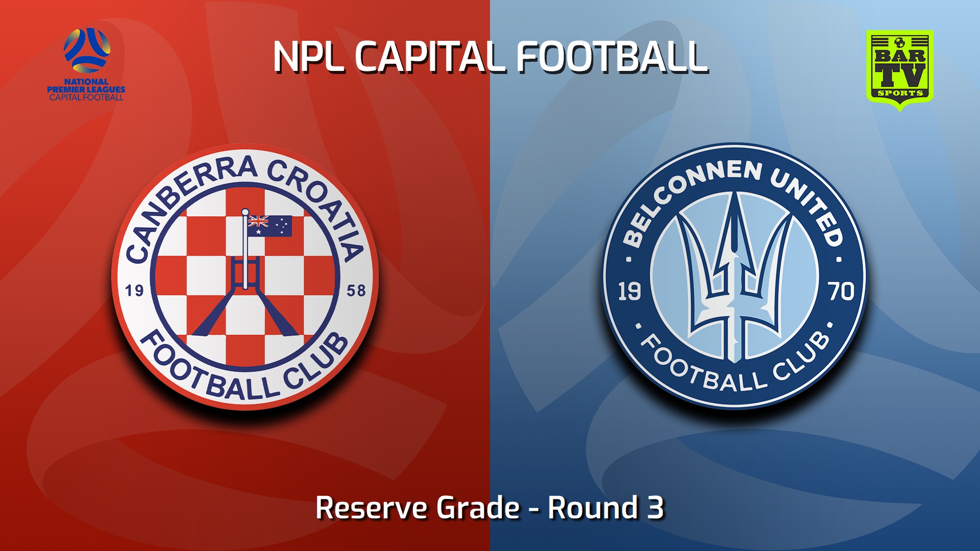 230423-NPL Women - Reserve Grade - Capital Football Round 3 - Canberra Croatia FC (women) v Belconnen United (women) Slate Image