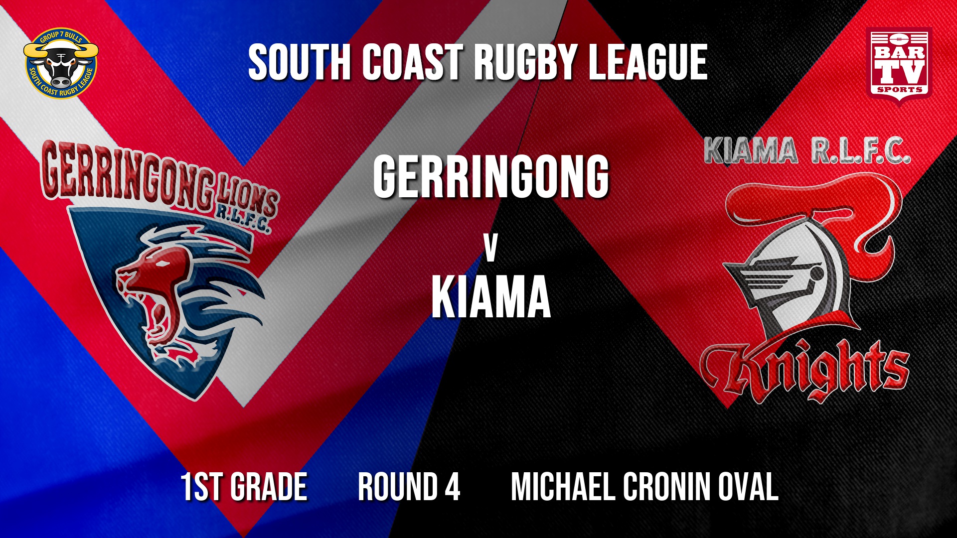 Group 7 RL Round 4 - 1st Grade - Gerringong v Kiama Knights Slate Image