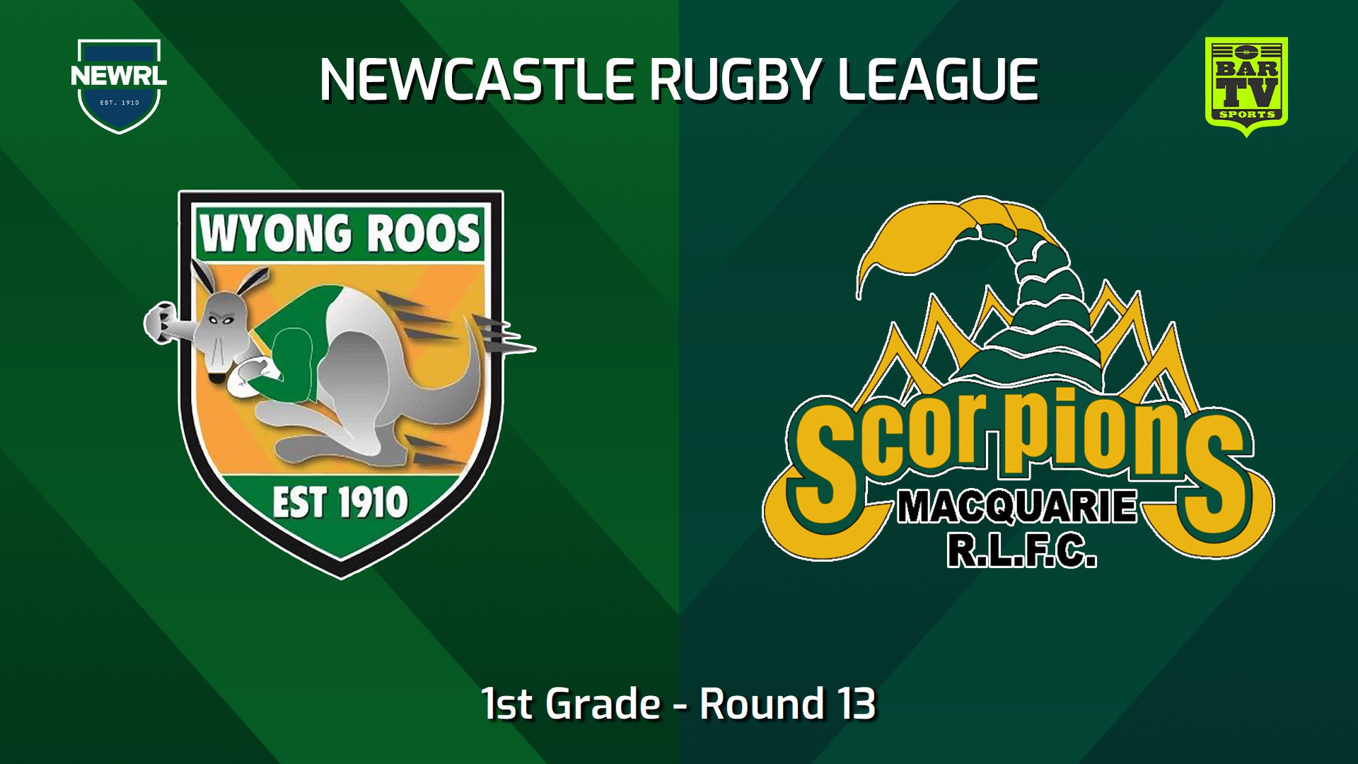 240713-video-Newcastle RL Round 13 - 1st Grade - Wyong Roos v Macquarie Scorpions Slate Image