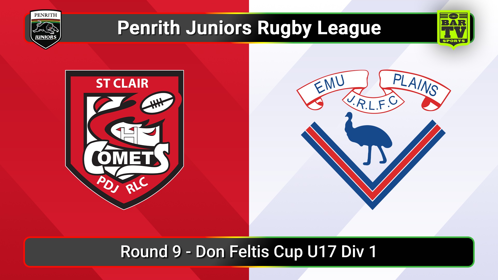 250620-video-Penrith & District Junior Rugby League Round 9 - Don Feltis Cup U17 Div 1 - St Clair v Emu Plains Slate Image