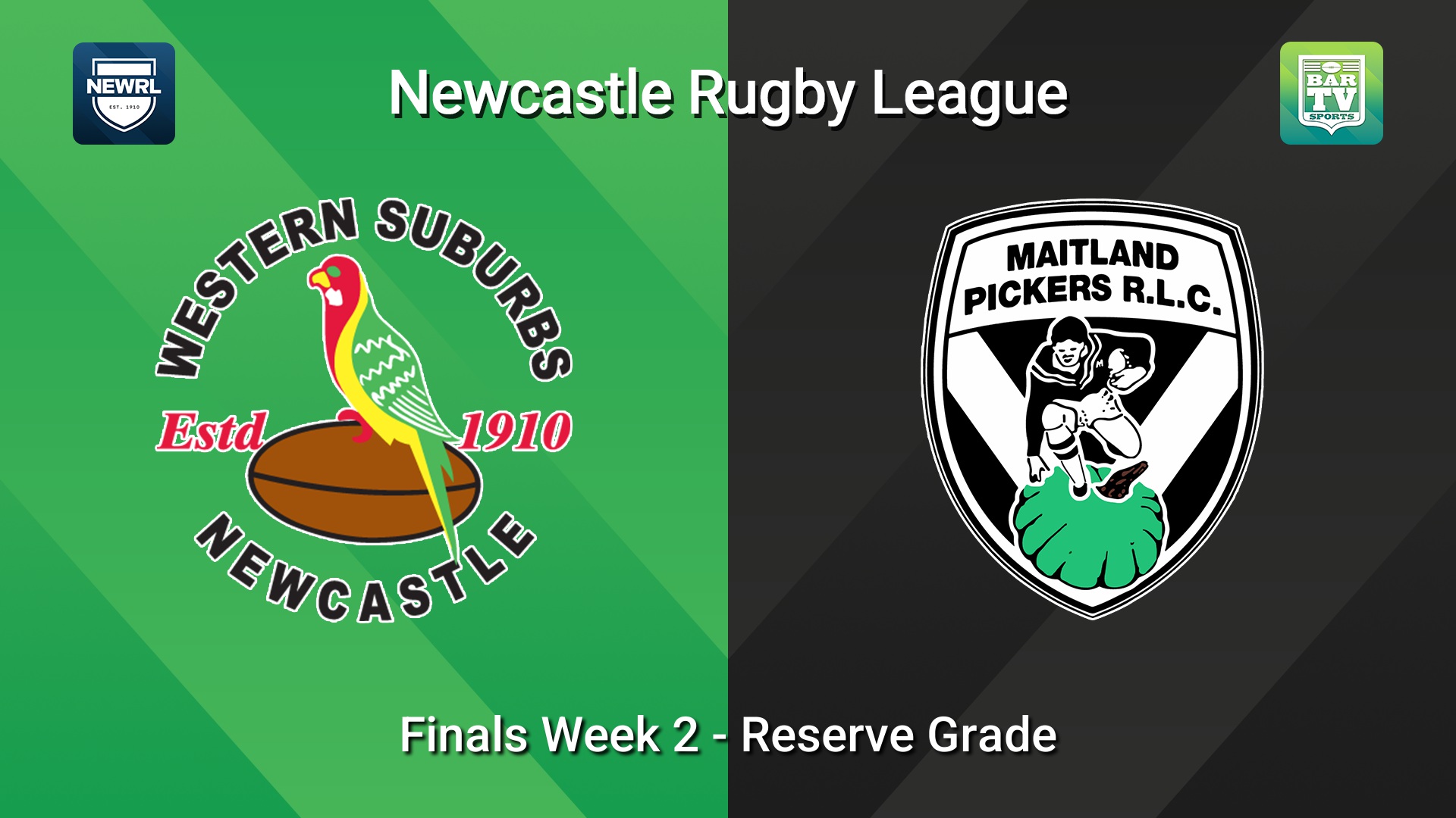 260822-video-Newcastle RL Finals Week 2 - Reserve Grade - Western Suburbs Rosellas v Maitland Pickers Slate Image