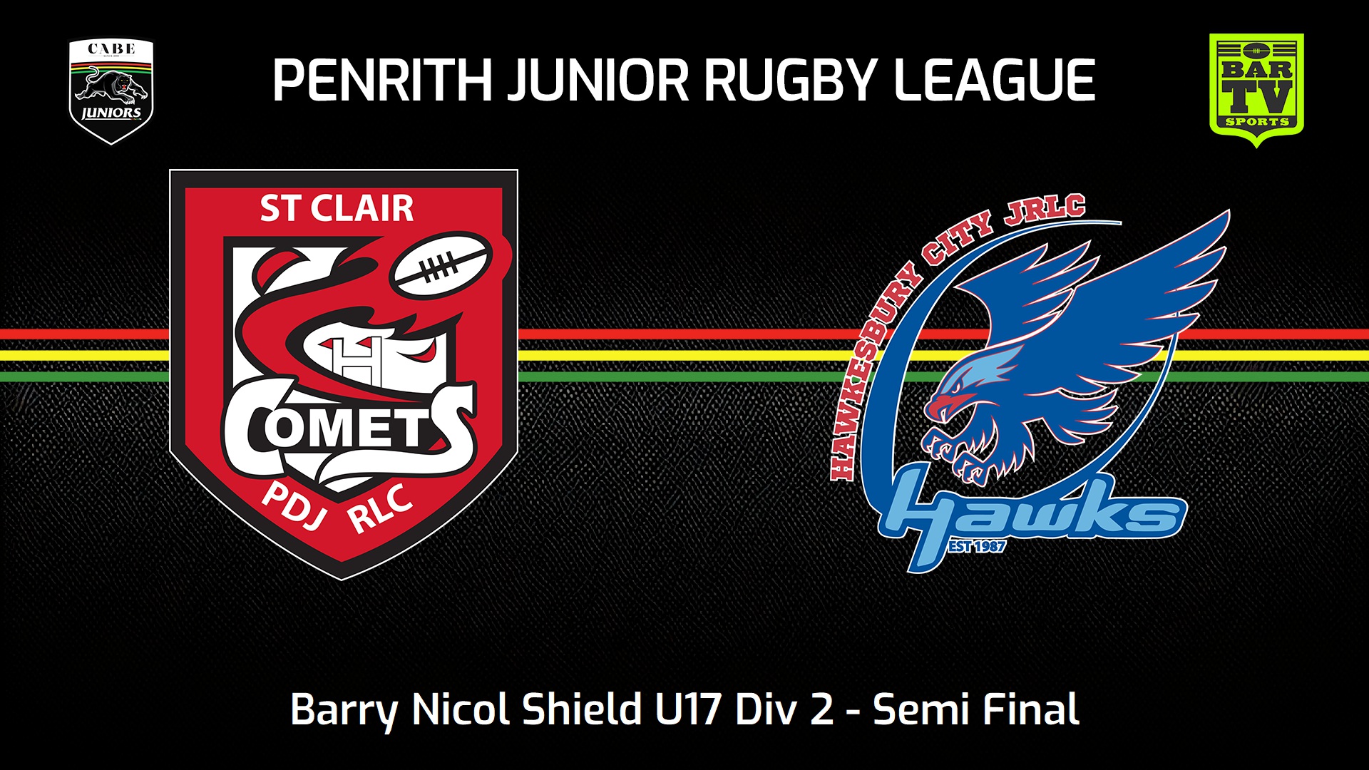 240825-video-Penrith & District Junior Rugby League Semi Final - Barry Nicol Shield U17 Div 2 - St Clair v Hawkesbury City Slate Image