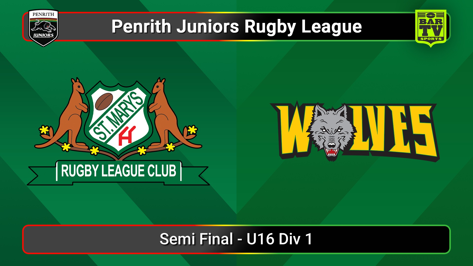 250823-video-Penrith & District Junior Rugby League Semi Final - U16 Div 1 - St Marys v Windsor Wolves Slate Image
