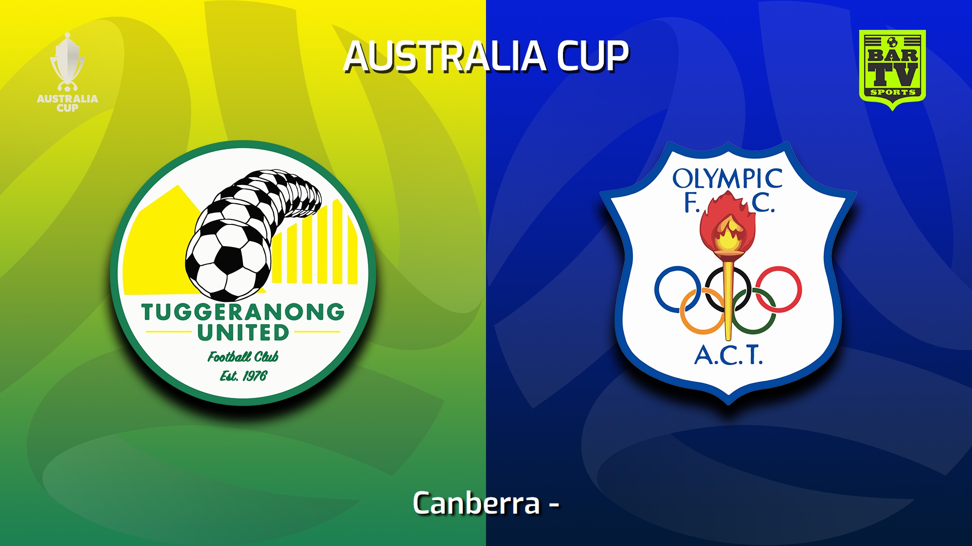 230315-Australia Cup Qualifying Canberra Tuggeranong United v Canberra Olympic FC Slate Image