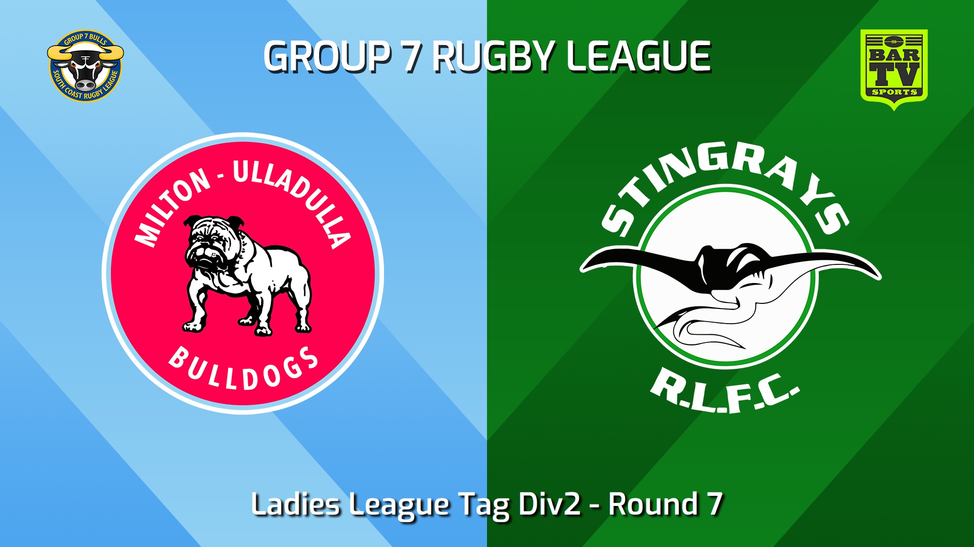 240519-video-South Coast Round 7 - Ladies League Tag Div2 - Milton-Ulladulla Bulldogs v Stingrays of Shellharbour Slate Image