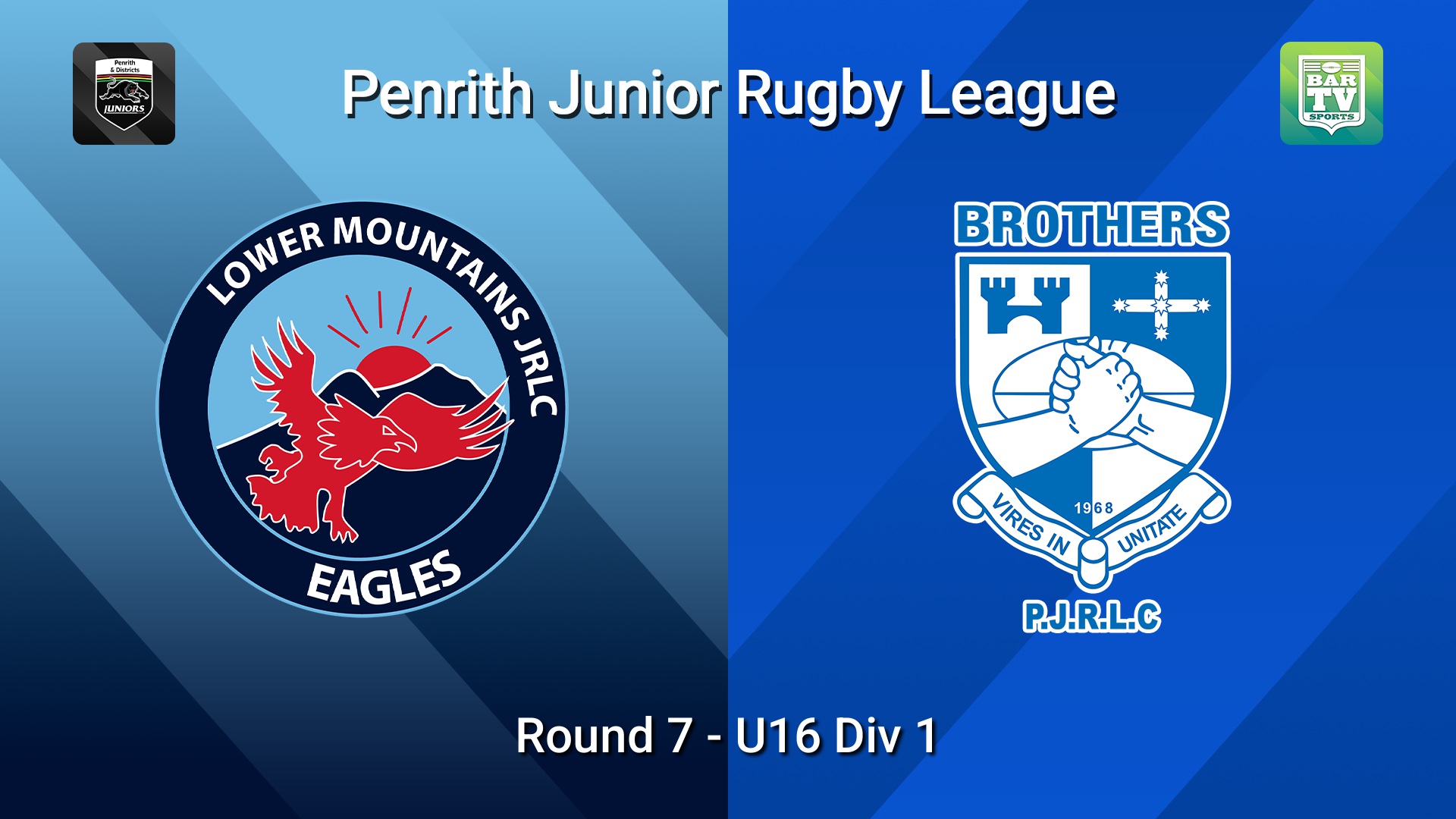 260612-video-Penrith & District Junior Rugby League Round 7 - U16 Div 1 - Lower Mountains v Brothers Slate Image