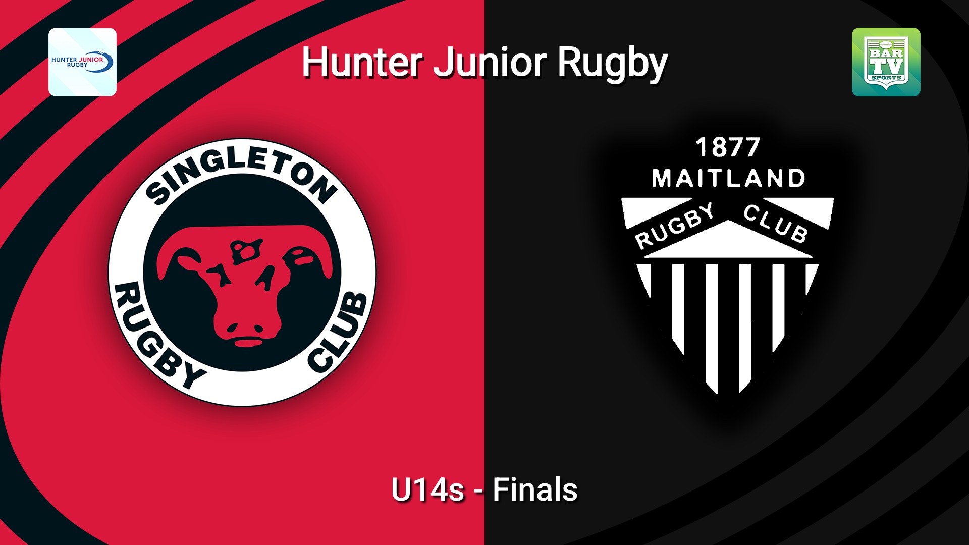 260822-video-Hunter Junior Rugby Union Finals - U14s - Singleton Bulls v Maitland Slate Image