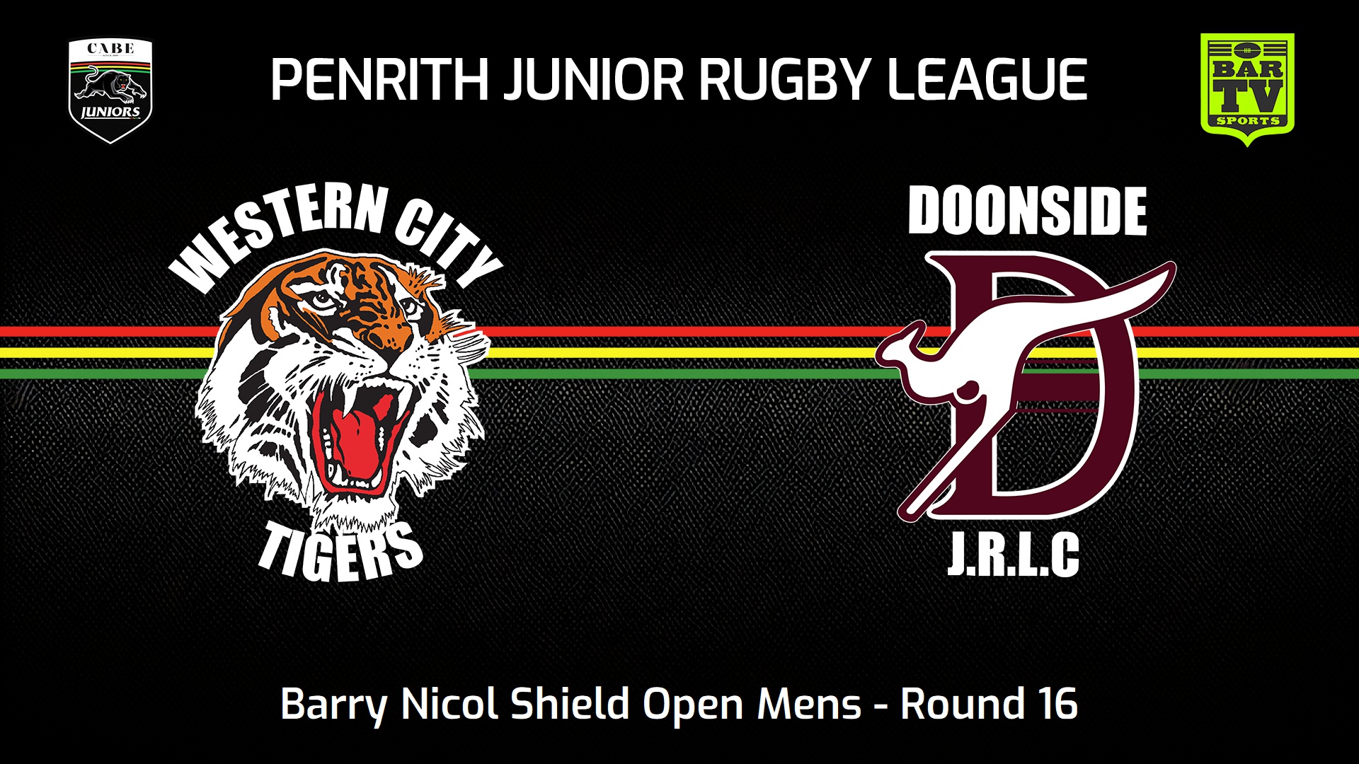 240811-video-Penrith & District Junior Rugby League Round 16 - Barry Nicol Shield Open Mens - Western City Tigers v Doonside Slate Image