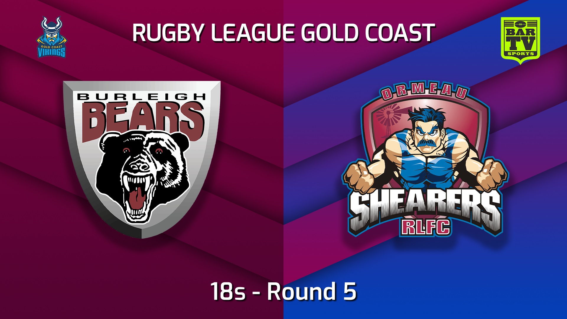 220508-Gold Coast Round 5 - 18s - Burleigh Bears v Ormeau Shearers Slate Image