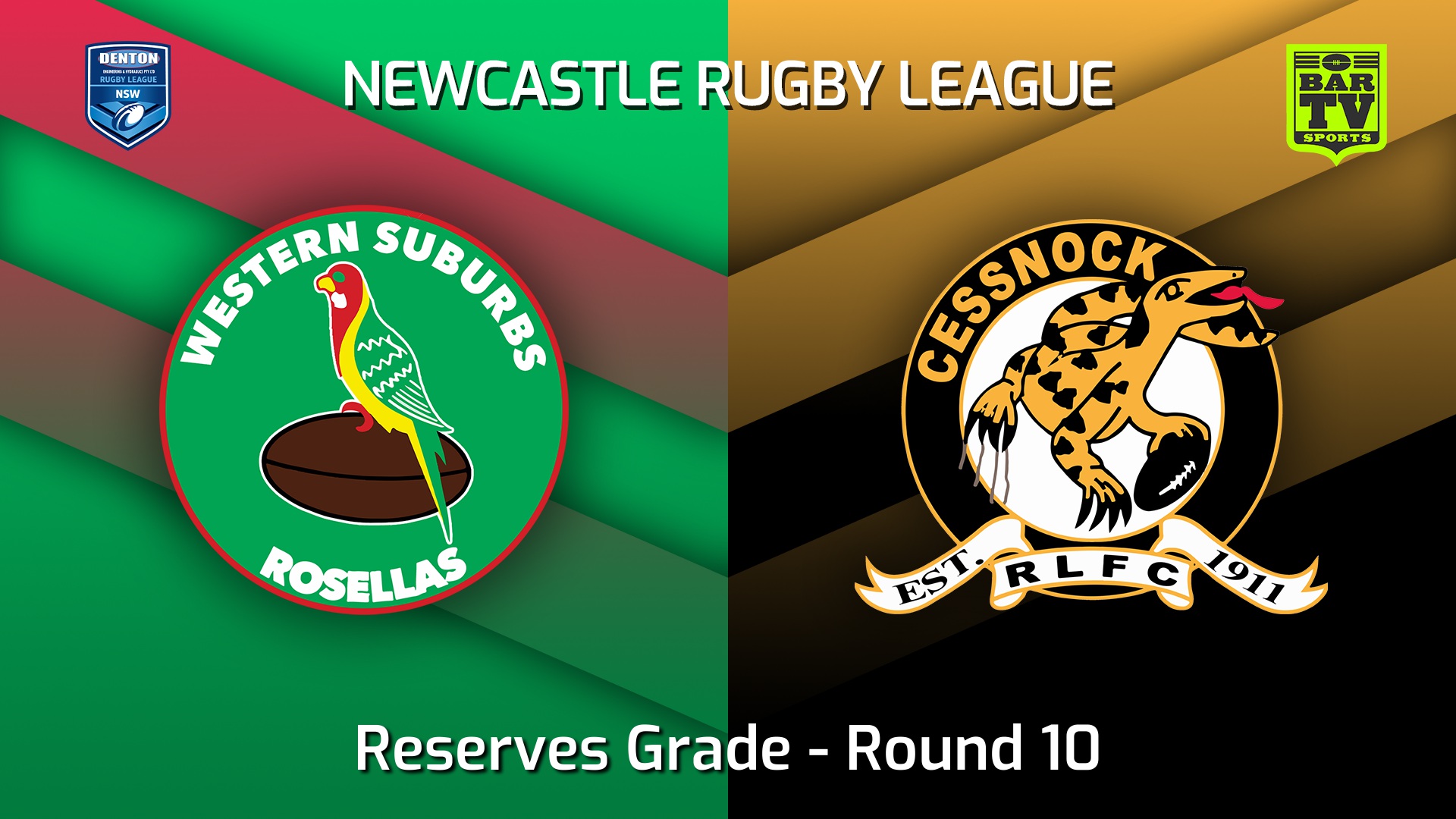 220605-Newcastle Round 10 - Reserves Grade - Western Suburbs Rosellas v Cessnock Goannas Slate Image