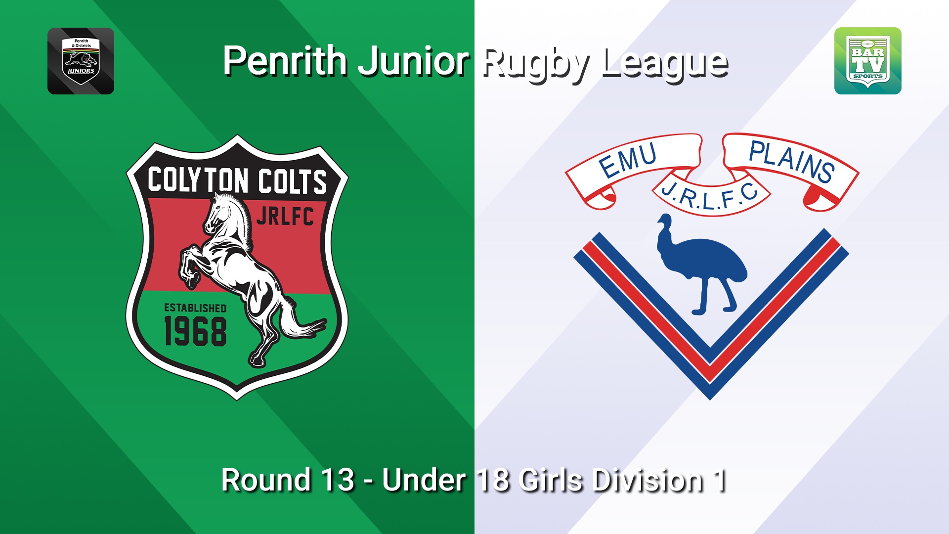 260725-video-Penrith & District Junior Rugby League Round 13 - Under 18 Girls Division 1 - Colyton v Emu Plains Slate Image