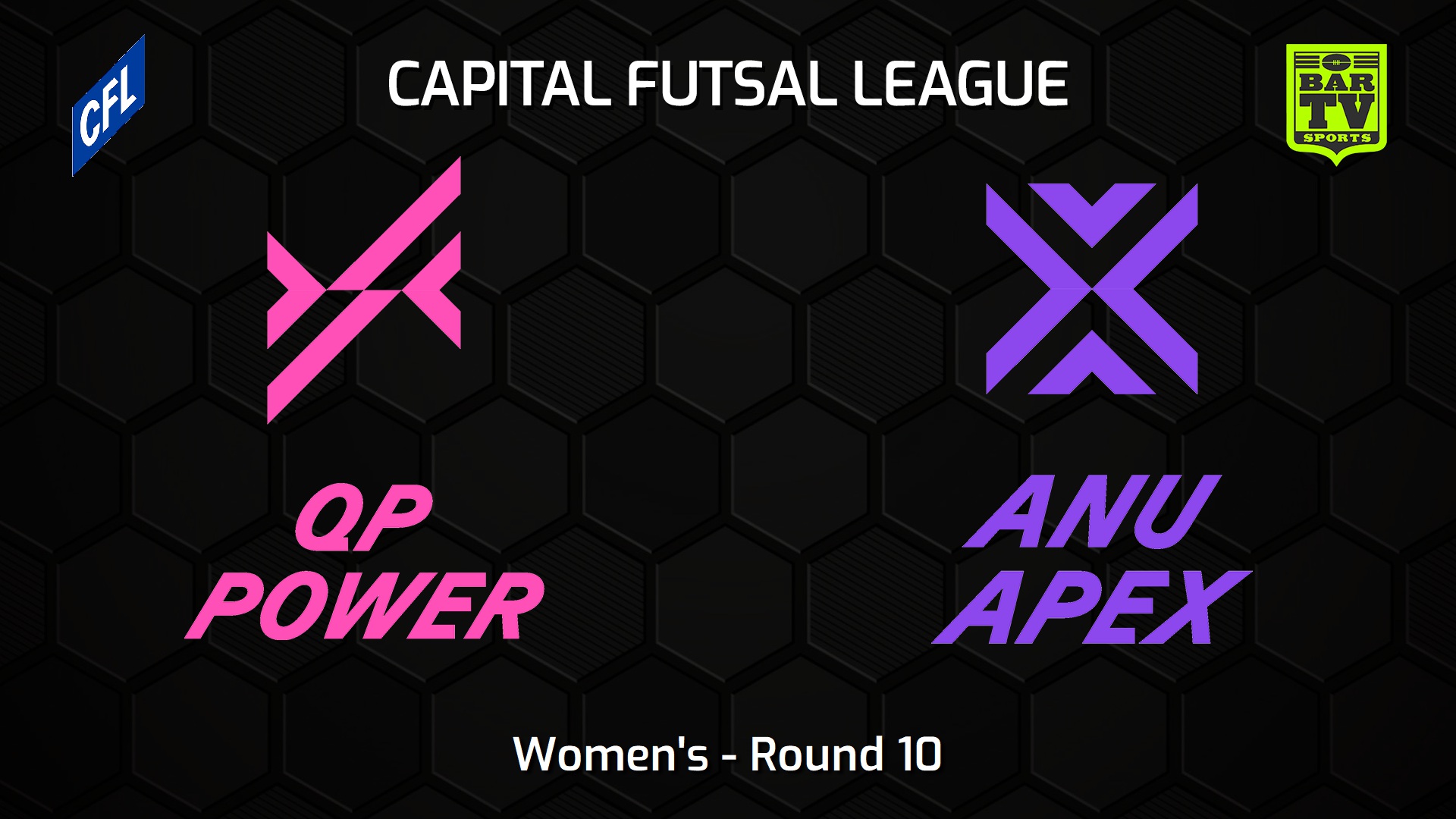 230203-Capital Football Futsal Round 10 - Women's - Queanbeyan-Palerang Power v ANU Apex Slate Image