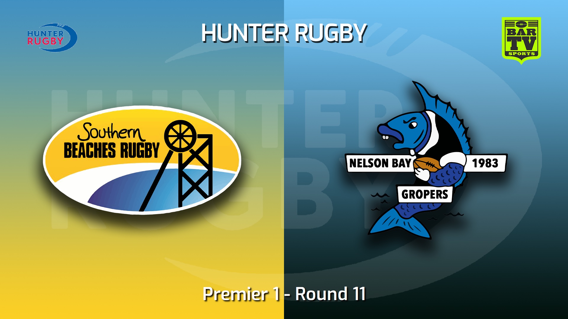 220802-Hunter Rugby Round 11 - Premier 1 - Southern Beaches v Nelson Bay Gropers Slate Image