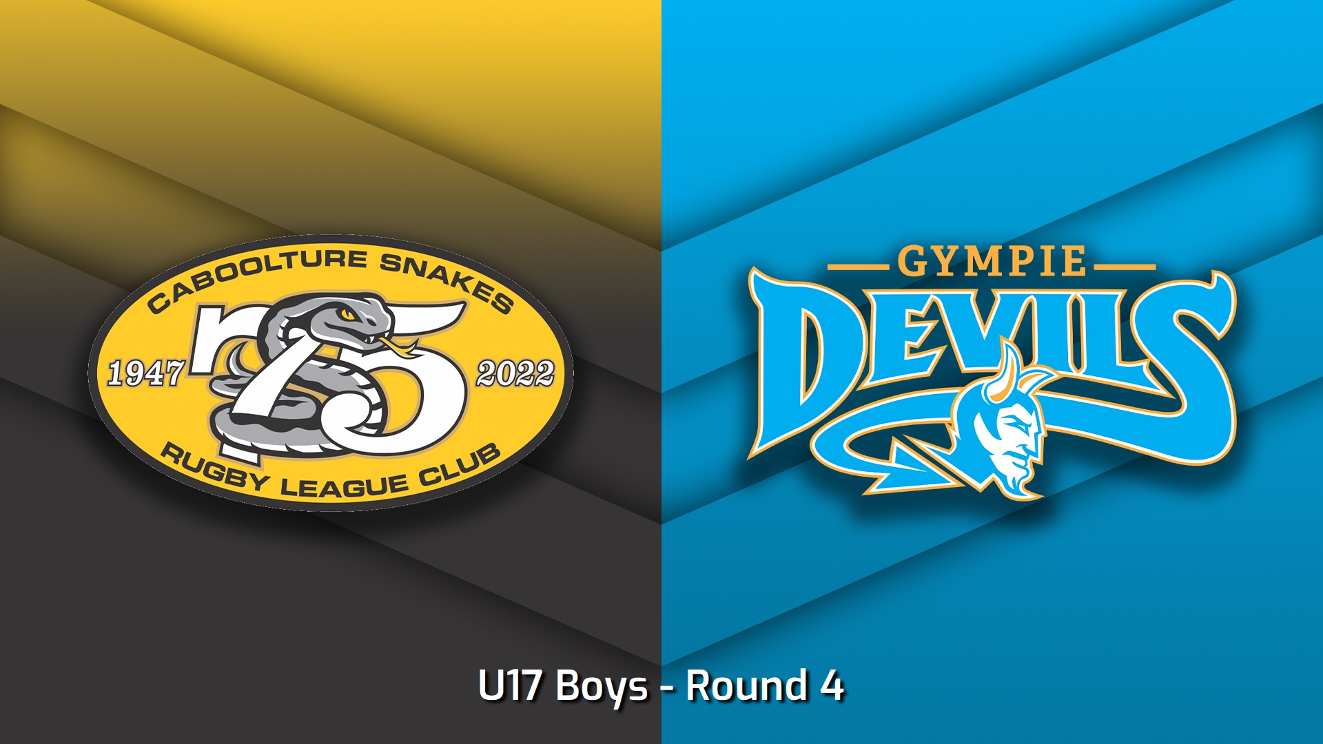 230429-Sunshine Coast Junior Rugby League Round 4 - U17 Boys - Caboolture Snakes v Gympie Devils Slate Image
