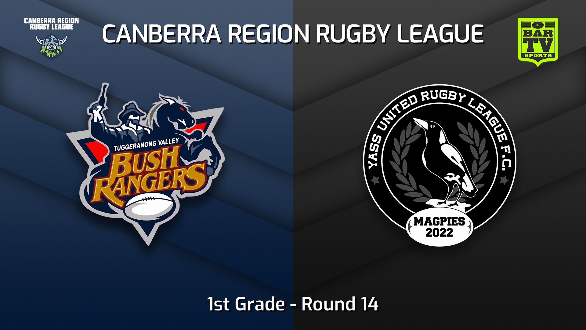 220723-Canberra Round 14 - 1st Grade - Tuggeranong Bushrangers v Yass Magpies Slate Image