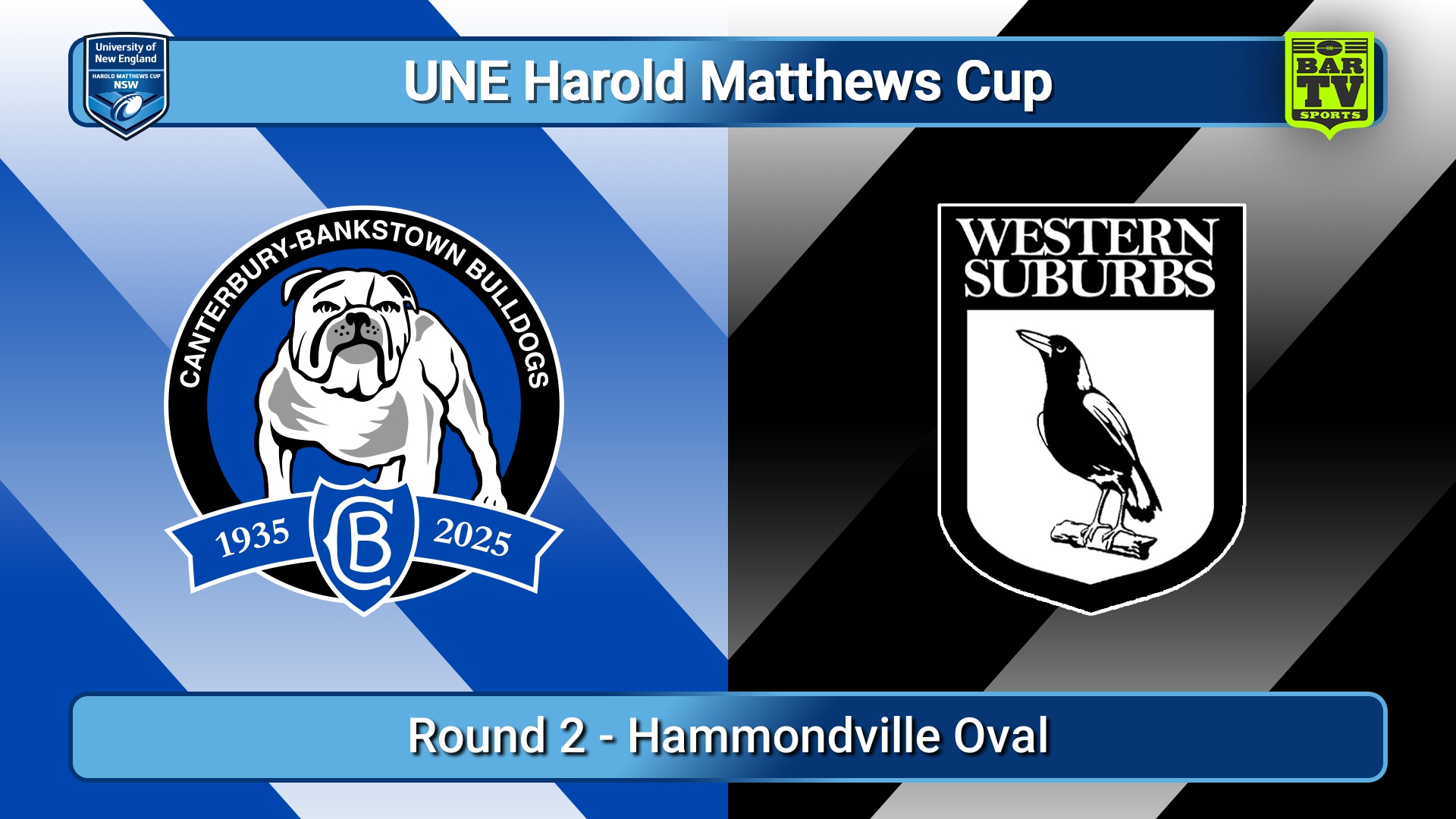 250208-video-UNE Harold Matthews Cup Round 2 - Canterbury-Bankstown Bulldogs v Western Suburbs Magpies Slate Image