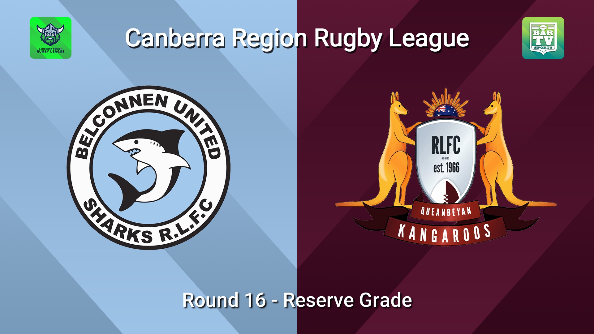 260808-video-Canberra Round 16 - Reserve Grade - Belconnen United Sharks v Queanbeyan Kangaroos Slate Image