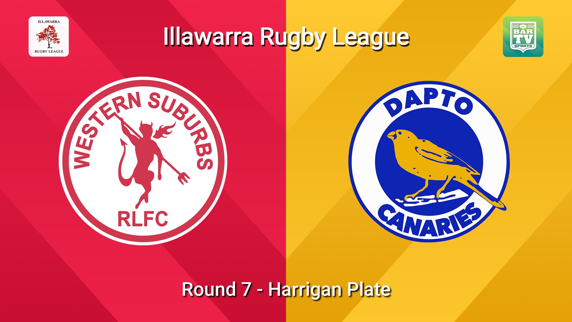 260620-video-Illawarra Round 7 - Harrigan Plate - Western Suburbs Devils v Dapto Canaries Slate Image
