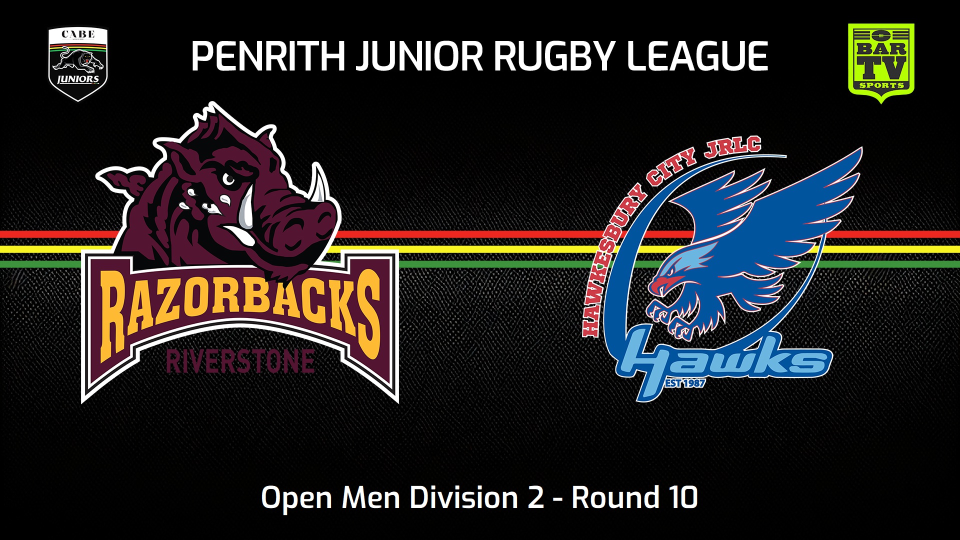 240622-video-Penrith & District Junior Rugby League Round 10 - Open Men Division 2 - Riverstone Razorbacks v Hawkesbury City Slate Image