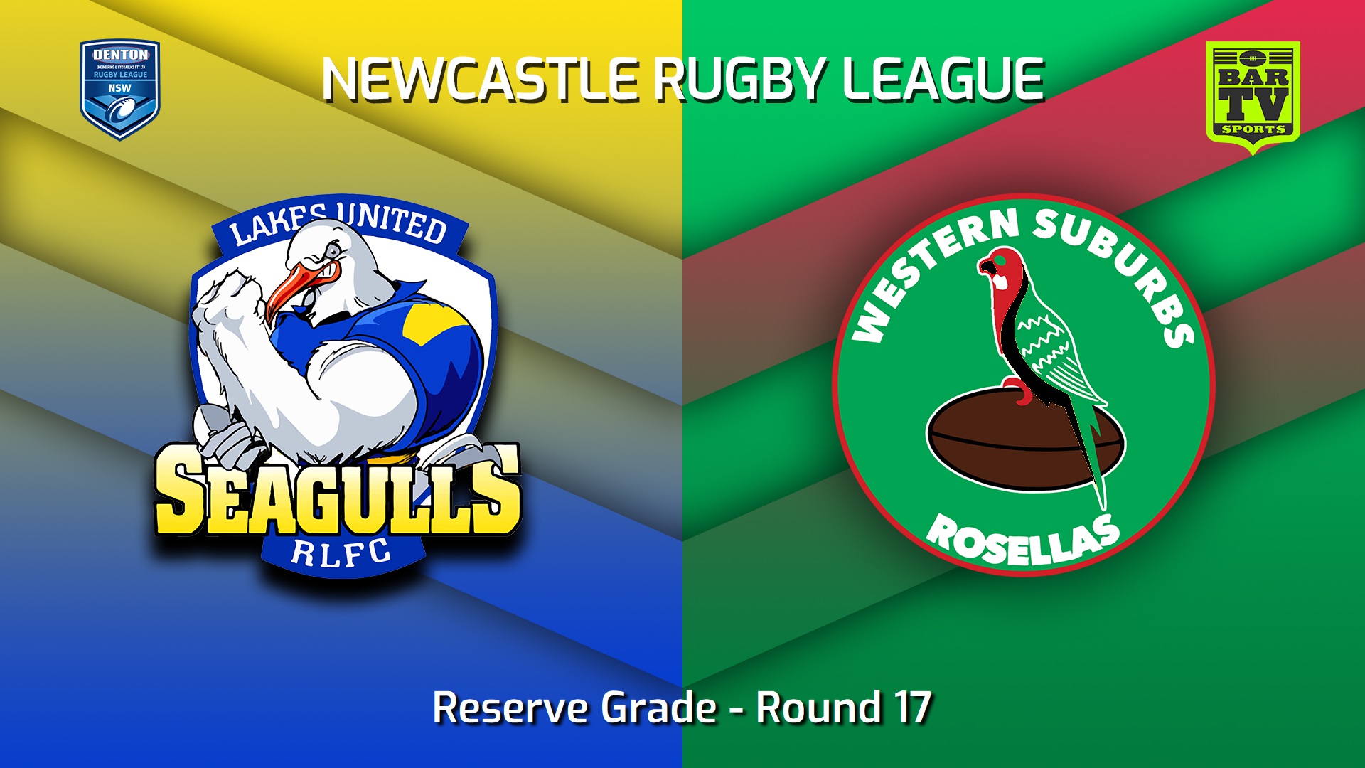 230730-Newcastle RL Round 17 - Reserve Grade - Lakes United Seagulls v Western Suburbs Rosellas Slate Image