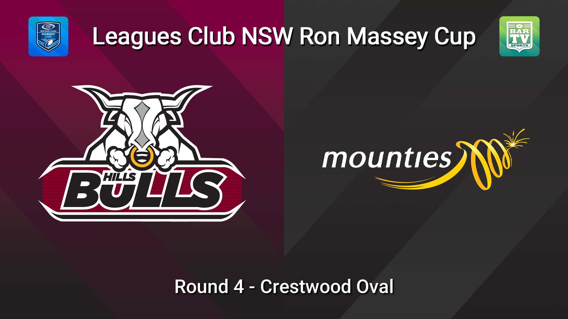 260419-video-Ron Massey Cup Round 4 - Hills Bulls v Mounties Slate Image