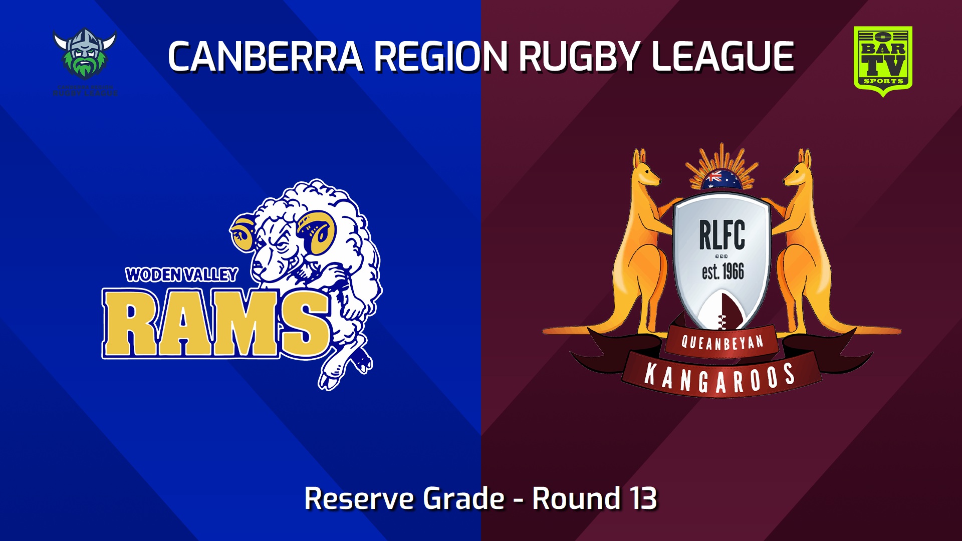 240706-video-Canberra Round 13 - Reserve Grade - Woden Valley Rams v Queanbeyan Kangaroos Slate Image
