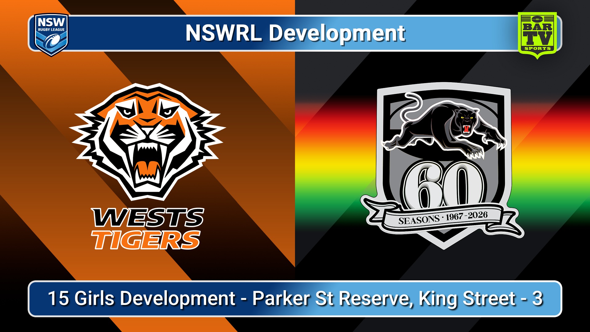 260716-video-NSWRL Development Game 19 - 15 Girls Development - Wests Tigers v Penrith Panthers Slate Image