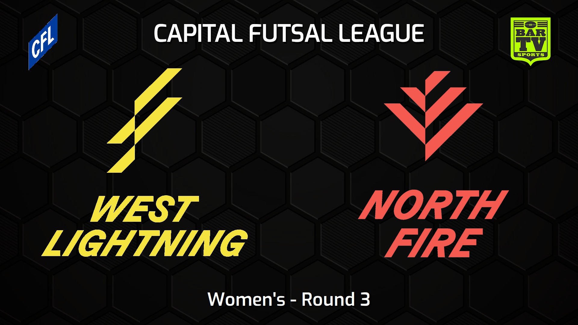 221111-Capital Football Futsal Round 3 - Women's - West Canberra Lightning v North Canberra Fire Slate Image