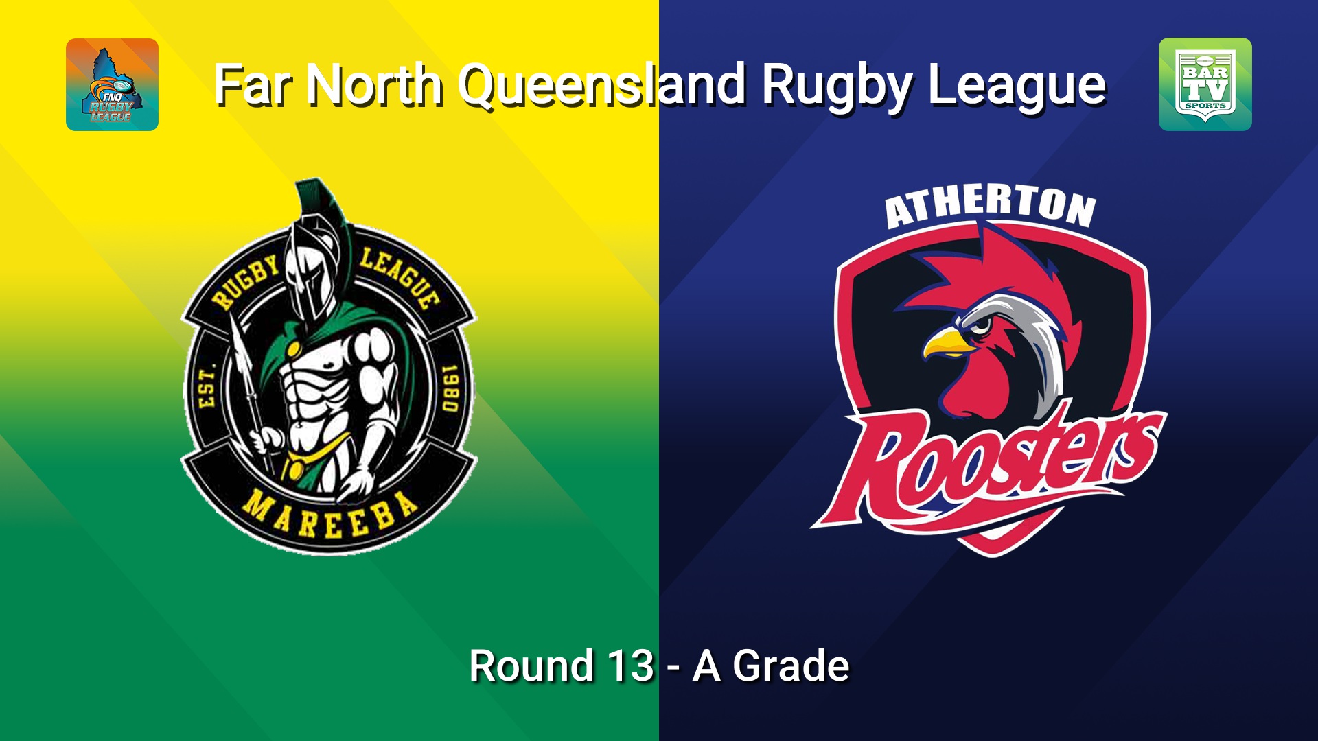 260627-video-FNQ Rugby League Round 13 - Kenfrost Homes A Grade - Mareeba Gladiators  v Atherton Roosters  Slate Image