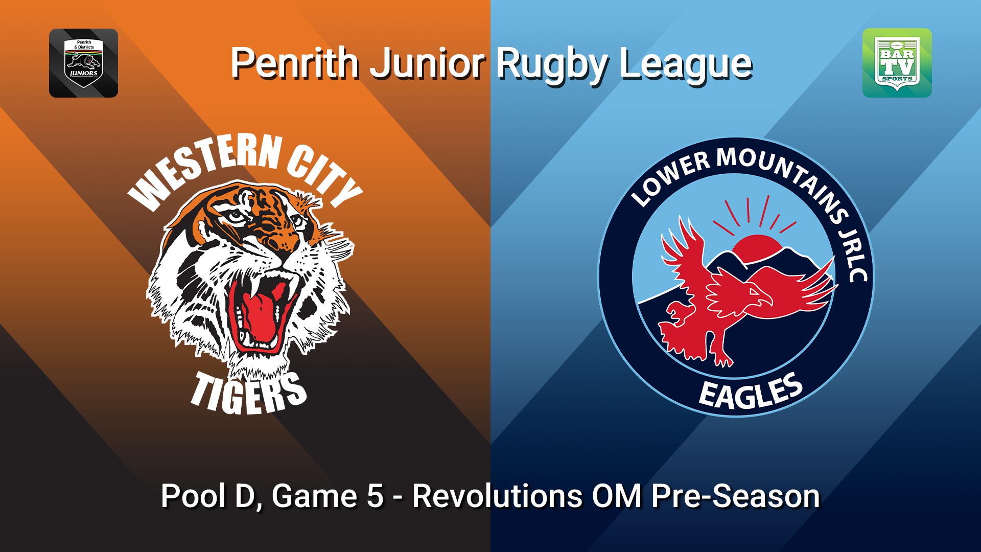 260321-video-Penrith & District Junior Rugby League Pool D, Game 5 - Revolutions OM Pre-Season - Western City Tigers v Lower Mountains Minigame Slate Image