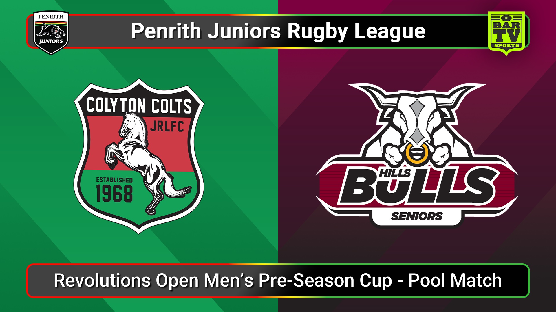 250301-video-Penrith & District Junior Rugby League Pool Match - Revolutions Open Men’s Pre-Season Cup - Colyton Colts v Hills Bulls Slate Image